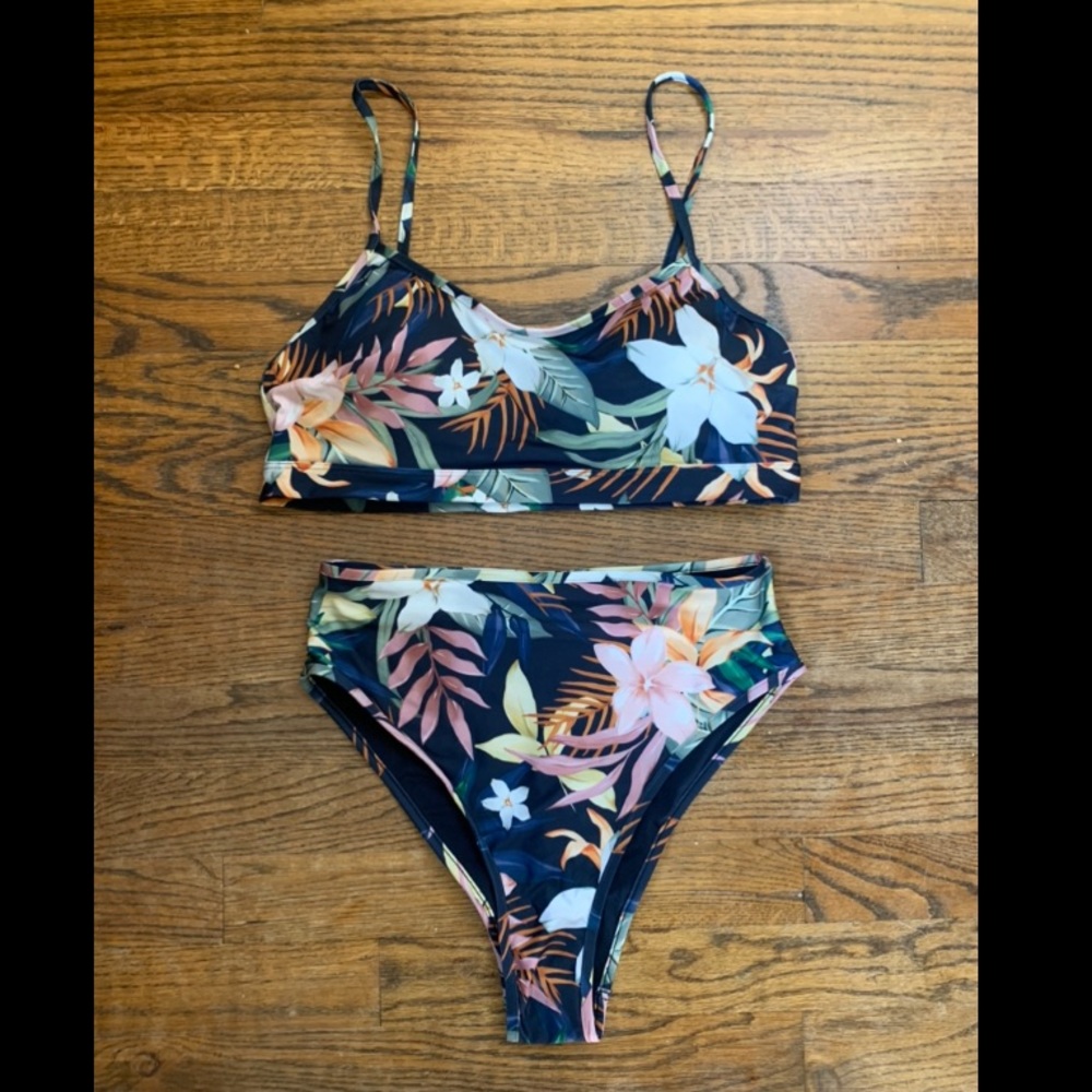 H&M floral bikini